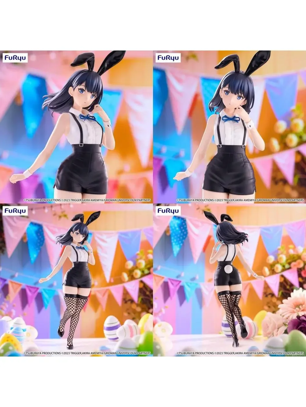 FuRyu Rikka Takarada Figure Gridman Universe New Bunny Girl Style US Seller